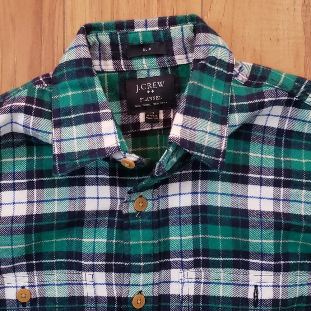 J. Crew Flannel Button Down - Picture 2 of 5